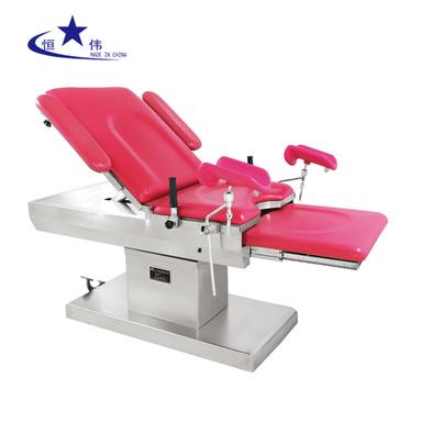 Pink Multi Electric Gynecology Bed