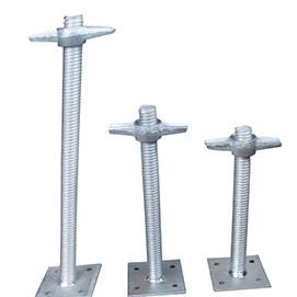 Construction Scaffolding Screw Base Jack Thickness: 4 Mm To 6 Mm Millimeter (Mm)