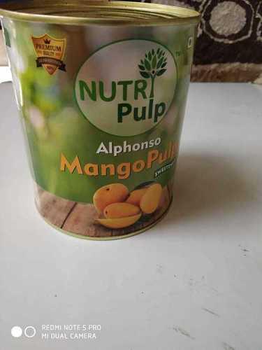 Mango Pulp Packaging: Can (Tinned)