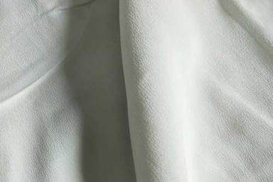 Plain White Color Viscose Fabric