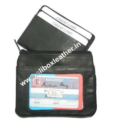 Leather Card Holder Case