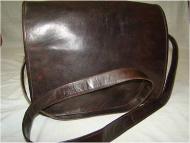 Full flap leather bag