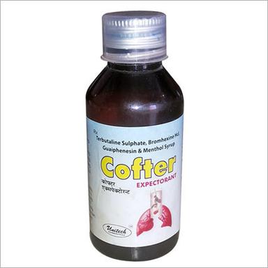 Cough Expectorant Application: Cement