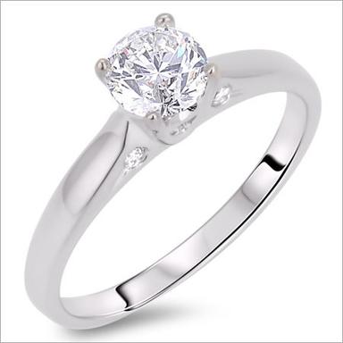 White Gold Diamond Lady Ring