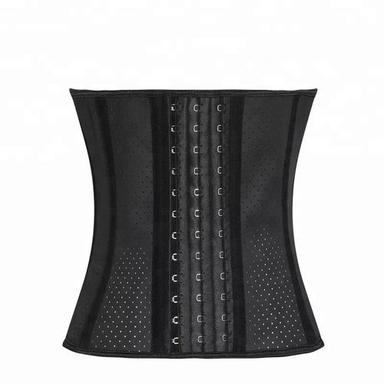 Black Waist Slimming Belt Breathable Corset