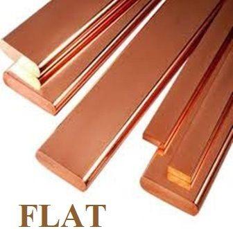 Red Brown Copper Flat Bars