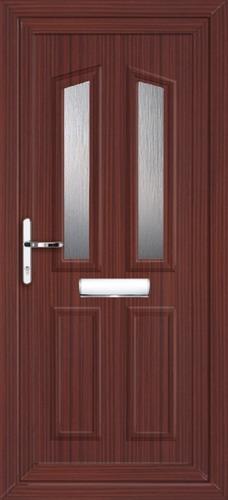 Mahogany Door Application: Exterior