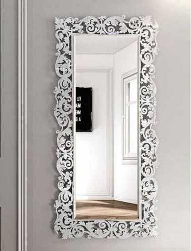 Grey Decorative Wall Mounted Bedroom Mirror