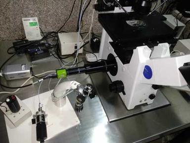 Olympus Inverted Microscope Ix-73 Application: To Do Icsi Process