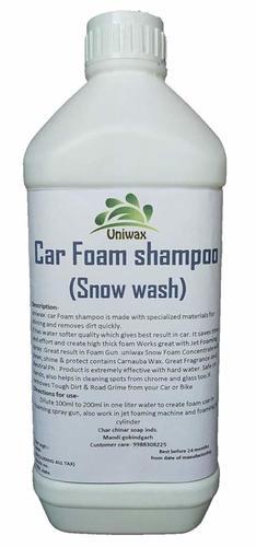 White Safe To Use Car Shampoo