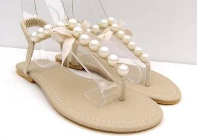 Any Stone Beaded Sandals For Daily Use