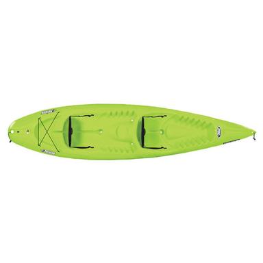 Green Double Seater Kayak Troupe