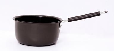Induction Compatible Hard Anodized Aluminum Saucepan Thickness: 3.25 Mm/10 Gauge Millimeter (Mm)