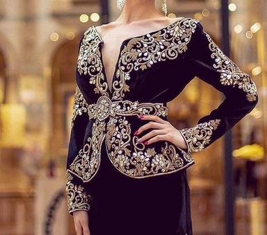 Dry Cleaning Hand Embroidered Karakou Jackets