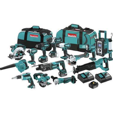 Makitas Lxt1500 Power Tools Combo Kits 15 Piece Application: Industrial