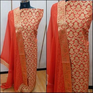 Various Colors Are Available Fancy Banarasi Silk Suit