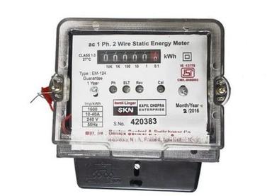 Single Phase Static Energy Meter