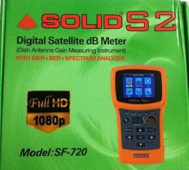 Solid Sf-720 Rechargeable Digital Satellite Db Meter With Torch Dimension(L*W*H): 22X20X9  Centimeter (Cm)