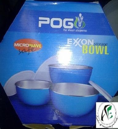 Pogo Exon Storage 3 Bowl Set Size: Various Sizes Are Availabel