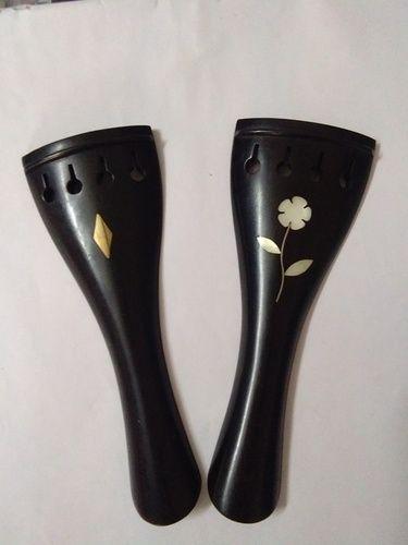 Violin Tailpiece Flower Inlay Body Material: Wood