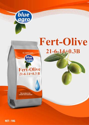 Fert-Olive 21-6-14 + 0.3 B Application: Agriculture
