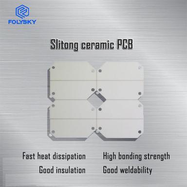 Single Side Pcb Circuit Board With High Bonding Strength And Good Weldability Base Material: Ceramic