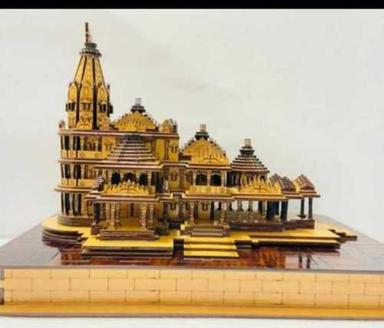 Wood Hand Polished Wooden Temples