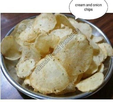 Salty Crispy Onion Chips Processing Type: Fried