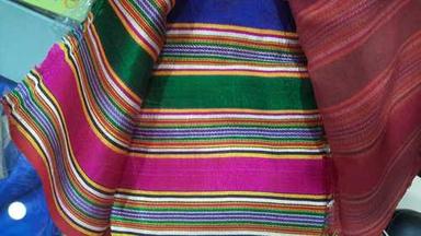 Stripe Skin Friendly Mashroo Silk Fabric