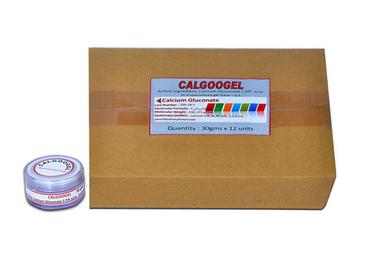 2.5% Calcium Gluconate Gel, No Flavor, 30G X 12 Units Application: Industrial