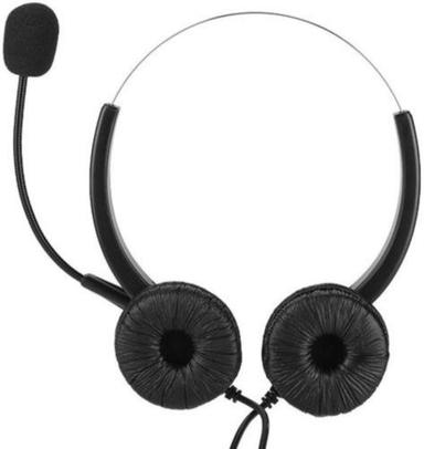 Plastic Wired Mic Headphone Body Material: Abs