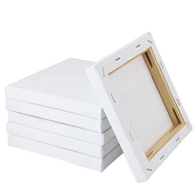 Durable Square White Stretched Canvas