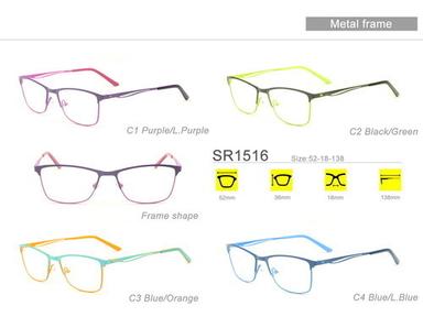 Various Colors Sr1516 Metal Designer Eyewear