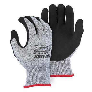Grey / White Nitrile Or Pu Coated Gloves