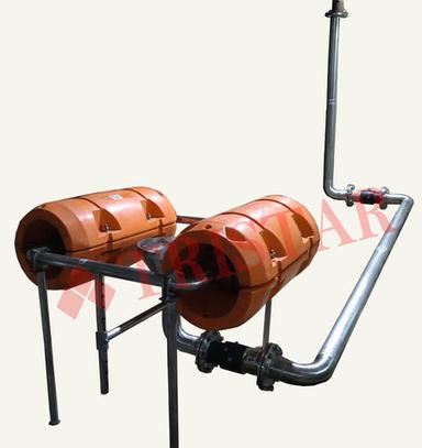 Orange And Grey Industrial Floating Suction Assembly