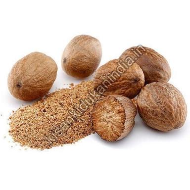 Brown Whole Nutmeg (Sabut Jayfal)