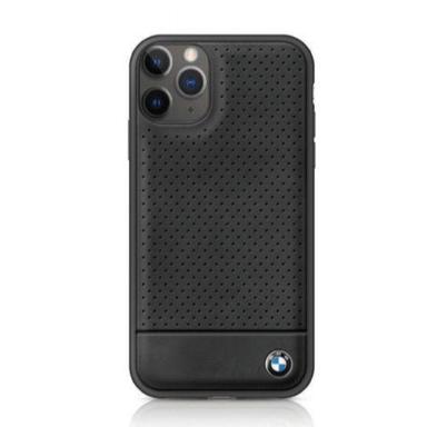 Black Iphone 11 Pro Dotted Perforated Leather Phone Case
