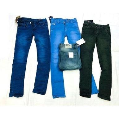 Casual Wear Comfort Fit Plain Stretchable Denim Jeans For Mens Gender: Boys