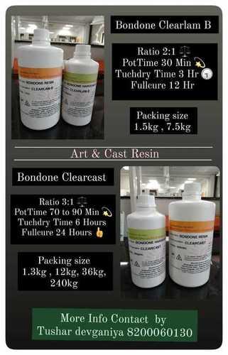 Bondone Clear Cast Low Viscosity Epoxy Resin