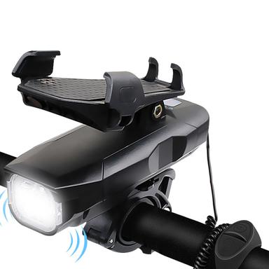 4 In 1 Rechargeable Bicycle Light Dimension(L*W*H): 3.5*4.5*22  Centimeter (Cm)
