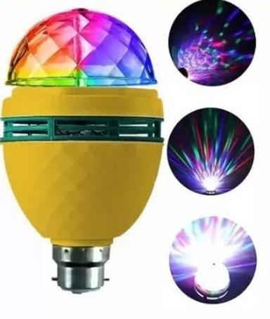 Multicolor Ac Led Disko Light 9W Input Voltage: 220-240 Volt (V)