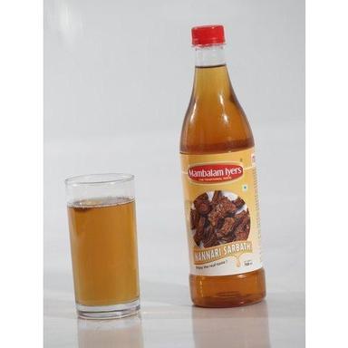 Mambalam Iyers Brand Made Pure Natural Organic Healthy Nannari Sarbath Packaging: Bottle