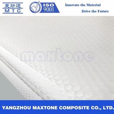 White Customized Size High Compressive Strength Plastic Honeycomb Core Panel