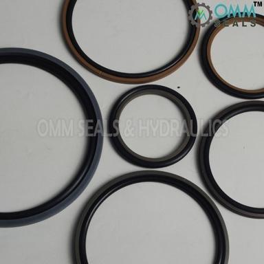 Leak Proof Abrasion Resistance Industrial Black Round Rubber Buffer Seals (Thickness 35mm)