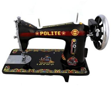 Black Mild Steel Body Tailor Model Home Sewing Machine With 1 Year Warranty