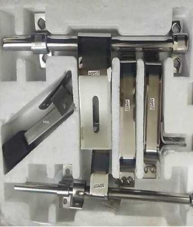 Aluminum Aluminium Silver Color And Rust Resistant Aldrop Door Lock