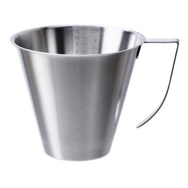 Silver Corrosion Resistant Stainless Steel Jug, Measuring Graduated 1 Ltr