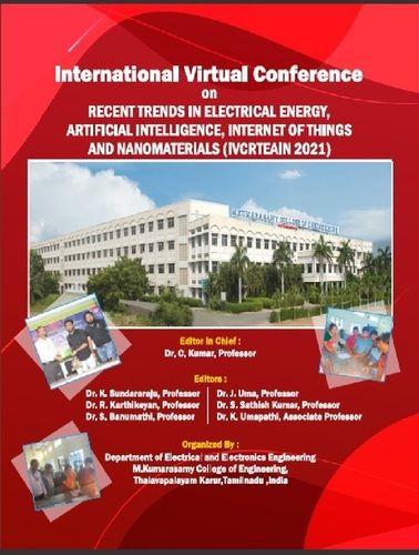 International Virtual Conference On Recent Trends In Electrical Energy, Artificial Intelligence, Internet Of Things And Nanomaterials (Ivcrteain 2021) Book