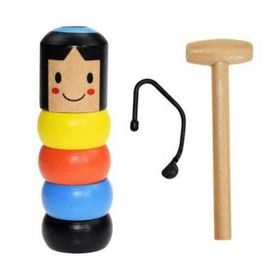 Unisex Red Magic Wooden Toy, Child Age Group 4-6 Yrs, Available In Various Colors Hardness: Solid