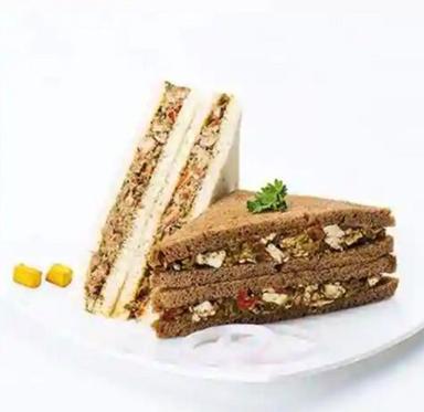 Chicken Jungli Grilled Brown Bread Crispy & Cheese Sandwich With Safe Packaging Fat: 16 Grams (G)